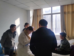 博爱公益健康行——实地回访受助贫困患者